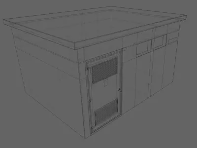 E10s Electrical Box 02 3D model