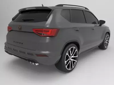 Seat Cupra Ateca 2019 3D model