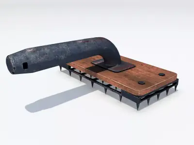 Grater metal tool 3D model