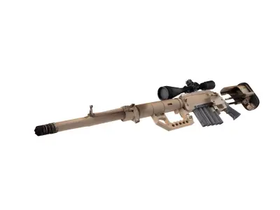 CheyTac M200  Sniper Rifle  3D model