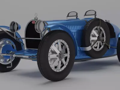Bugatti Type 35 3D model
