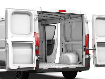RAM Promaster Van L1H1 HQ Interior 2023 3D model
