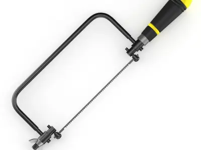 Coping Hand Saw 3D model