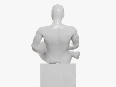  Male mannequin pose 9 PBR 