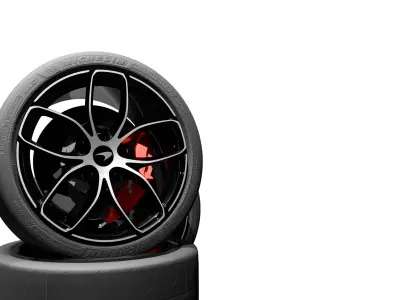 Maclaren tire High Performance 3D model