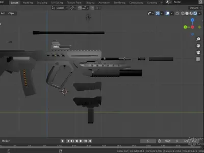 TAR 21 3D model