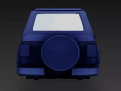 Jeep upper body part 3D model by im3dking from CGTrader
