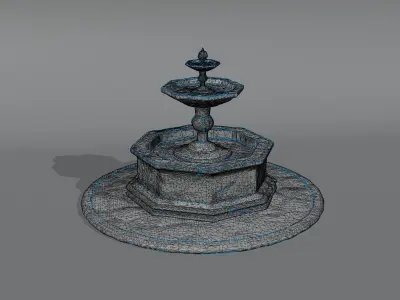 Model 03 - Fountain 3D model