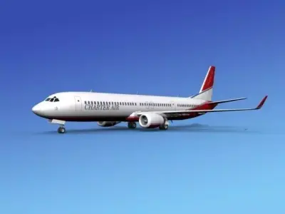 Boeing 737-900ER Charter Air 3D model