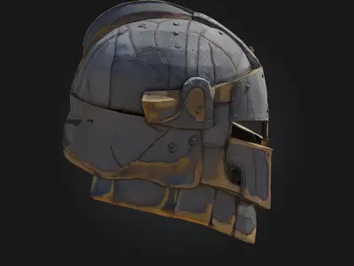  Iron Guardian Helmet 3D model
