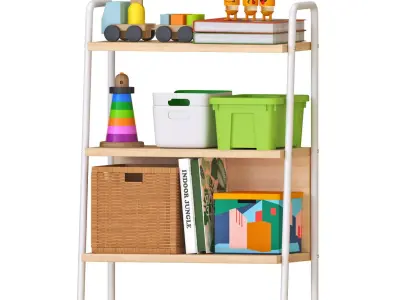SVENARUM Shelving unit 2 3D model