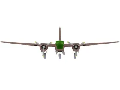 AIRCRAFT INVADER 3D model