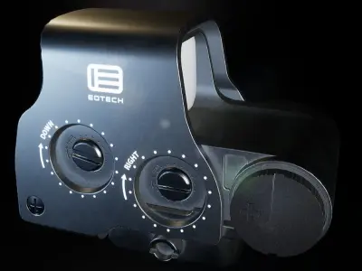 AAA XPS Scope Game Ready PBR Low-poly 3D model