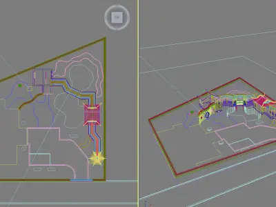 Chinese Style Architecture 3D model 68