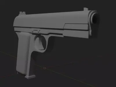 TT-33 3D Model 3D model