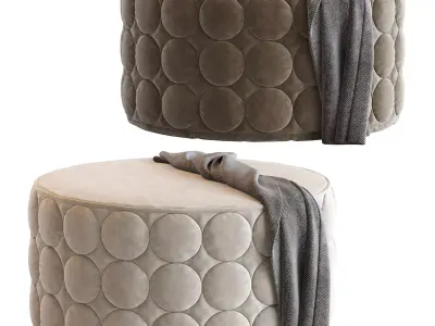 Pouf Velletri 3D model