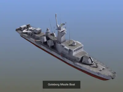 Modern Ships Collection 3D Model Pack