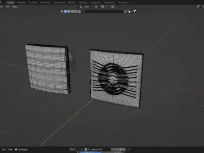 Exhaust Fan - aspirator fan 2 model 3D model