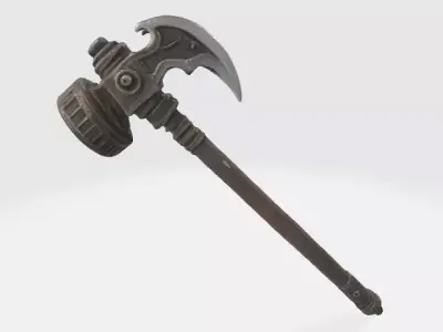 Hammer axe 3D model