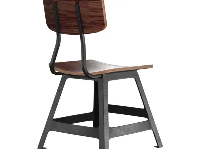 WORK CHAIR MS-525-STW 3D model