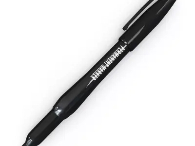 Permanent Marker 3D model purchase