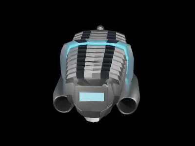 Creuss Dreadnaught 3D model