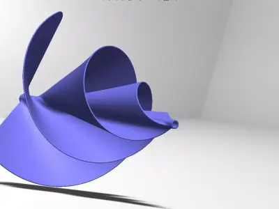 Air turbine or Wind turbine  3D model