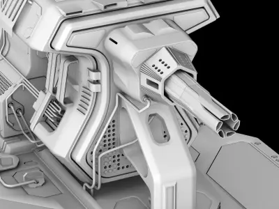Turret N584 3D model