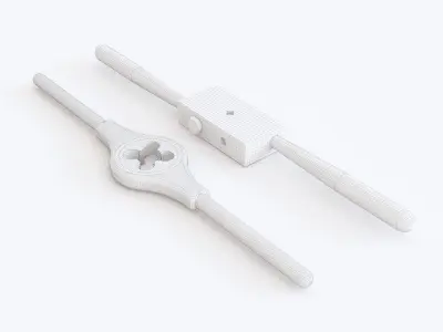 Thread tapping tool 3D model