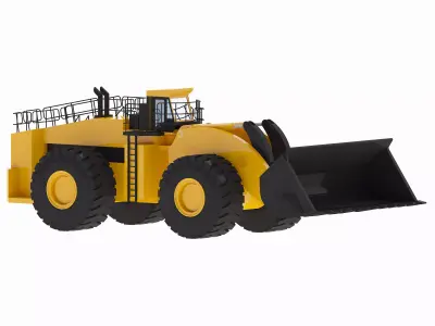 Loader Mining L2530 Low-poly 3D model