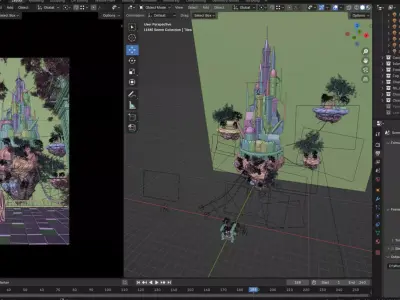 Fantasy Castle Builder Pack 3D model