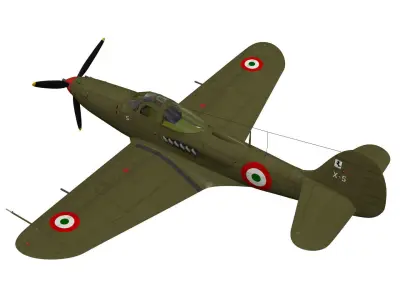 Bell P-39 Airacobra 3D model get