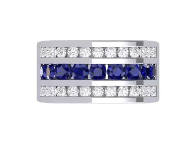 Wedding Ring  3D print model 102