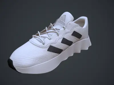 ADIDAS SHOE Low-poly 3D model purchase