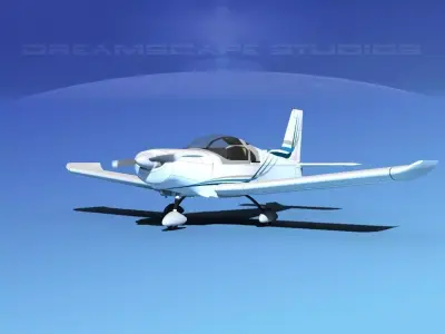Zlin Z 242 V11 3D model