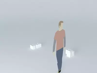 Real Estate Brokerage logo Free 3D model