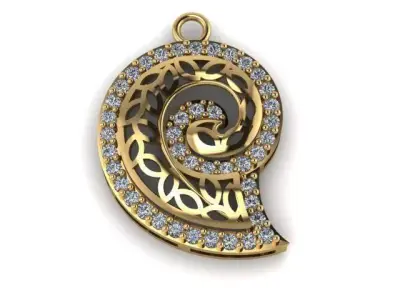 style pendant 3D print model