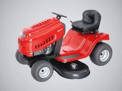 Lawn Mover Low-poly 3D model