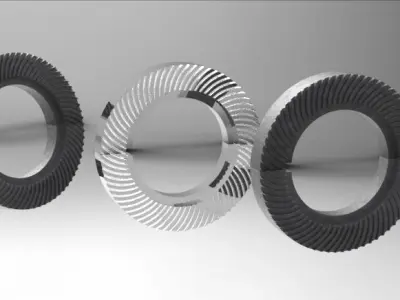 Ring Gear Free 3D model