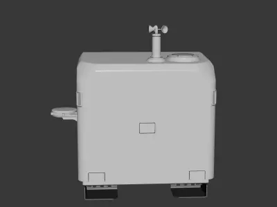 DJI Dock 3 Drone Station High-Fidelity 3D Model 3D model