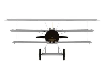 AIRCRAFT FOKERD1 3D model