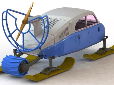 Tatra V 855 3D print model