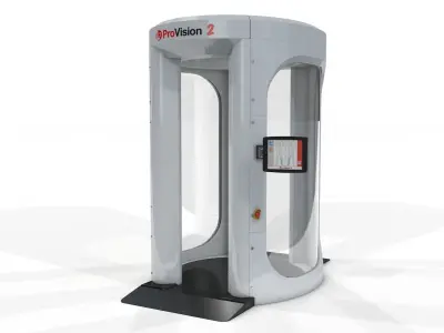 Airport Security Body Scanner Provision 3D model