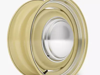 Steel Rim 3D model