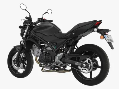 Concept Sport Bike Suzuki 3D model