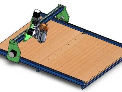  CNC router 3 Axis 3D model