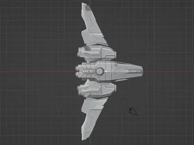 Mothership Orior Valkyrie 3D model
