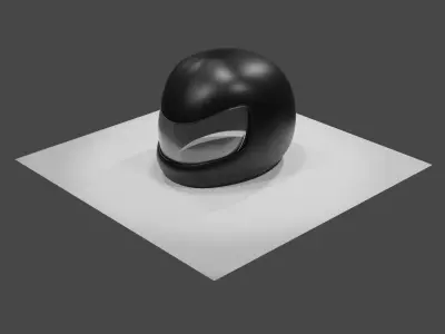 helmet Free low-poly 3D model buy