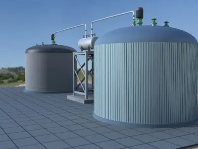 Industrial Equipment 3D model by zouyicg