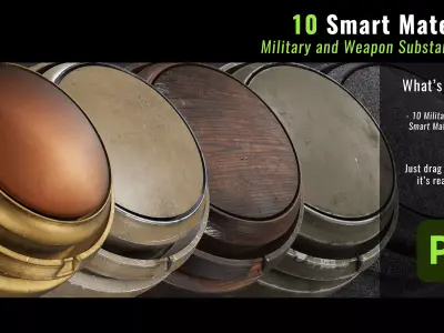 10 Military and Weapon - Smart Materials - Vol 01 Texture